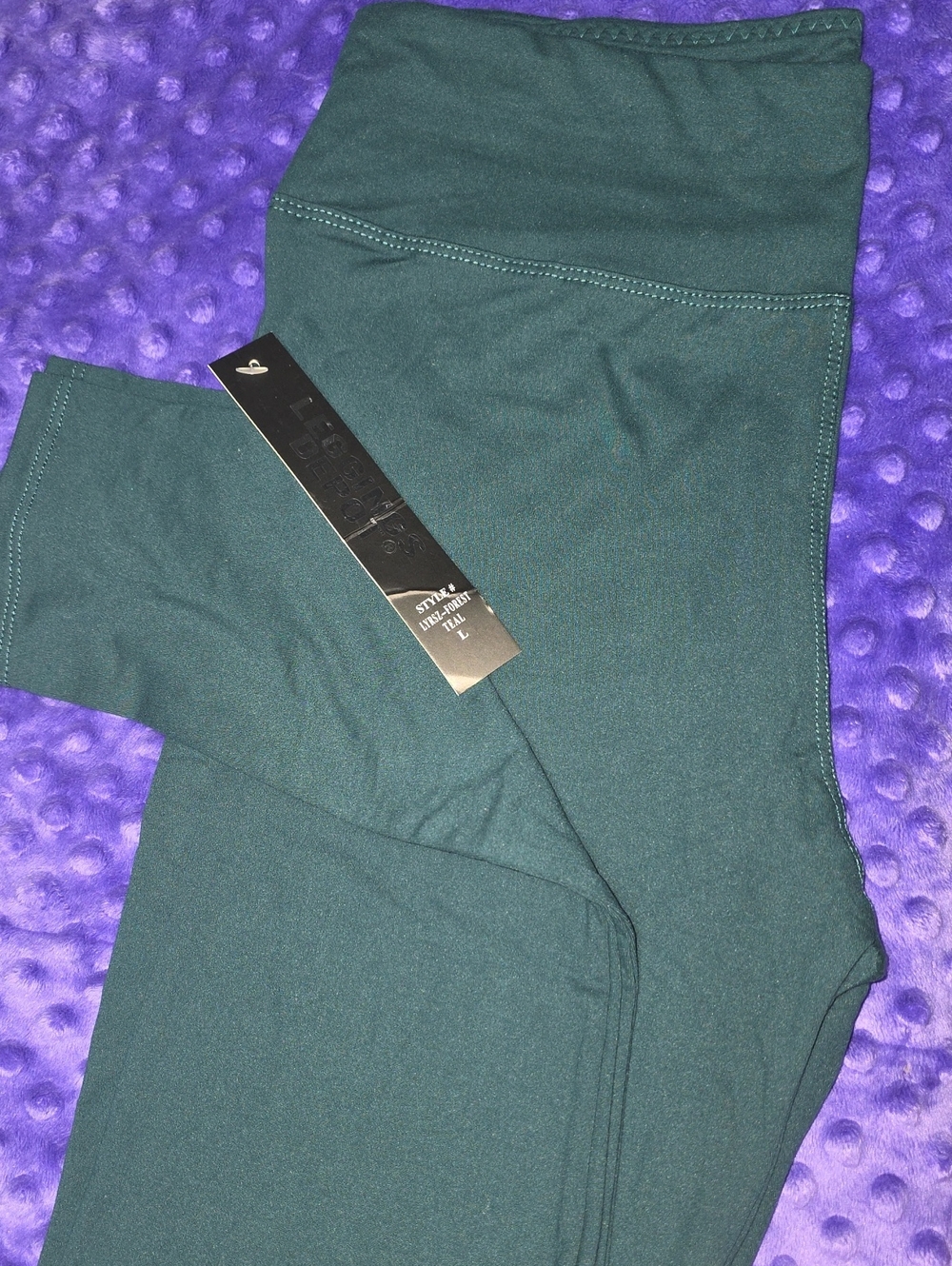 Leggings Depot Women's Deep Green High-Waist Jeggings